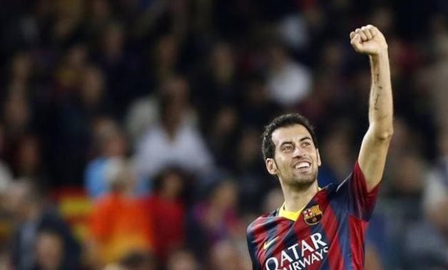 Barcelona midfielder Sergio Busquets, Reuters 