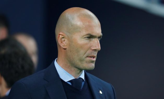 Real Madrid coach Zinedine Zidane, Reuters 
