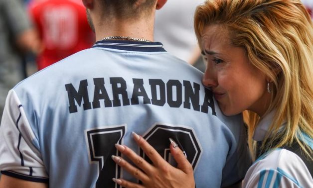 Argentina says goodbye to Maradona, Reuters 