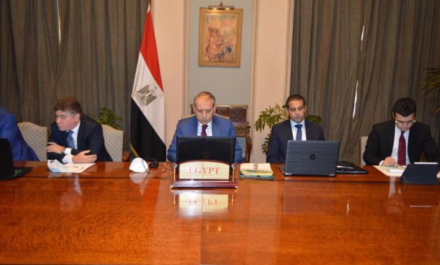 A virtual meeting held between officials from the four countries’ foreign ministries to discuss Syria – Egyptian Foreign Ministry