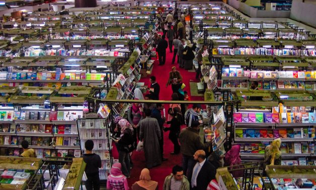 Cairo International Book Fair in a previous edition - press photo
