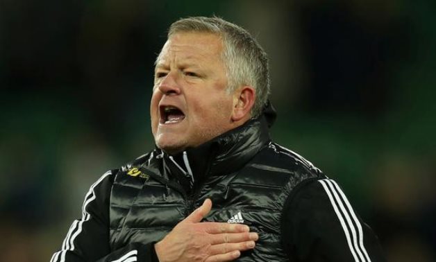 Sheffield United manager Chris Wilder, Reuters 