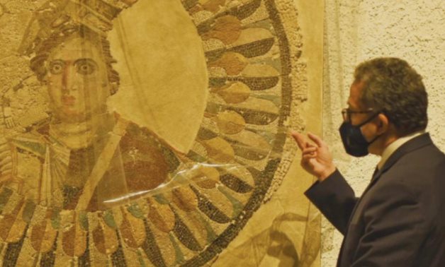Khaled el-Enani, Egypt's Tourism & Antiquities Min. in Museum of Egypt's Capitals in the New Administrative Capital - photo via Egypt's Min. of Tourism & Antiquities