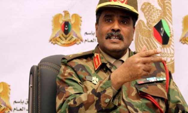 A spokesman for the Libyan National Army(LNA), Ahmed Al-Mismari - AFP