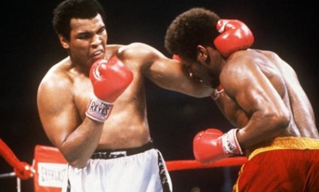 Mohammed Ali Clay during one of his famous boxing matches - Social Media