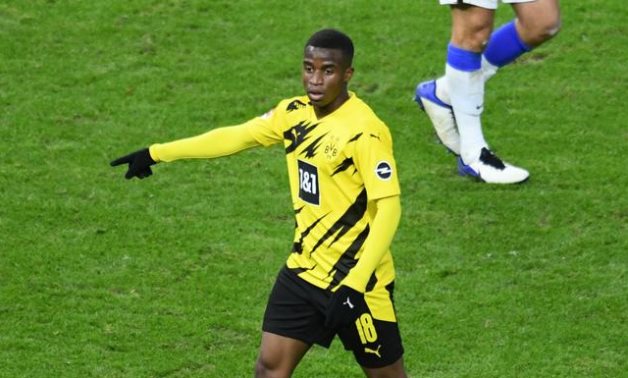 Borussia Dortmund’s teenage striker Youssoufa Moukoko, Reuters 