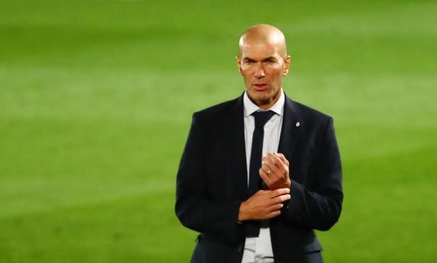 Zinedine Zidane, Real Madrid’s manager, Reuters 