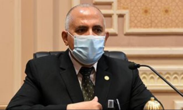 FILE - Minister of Irrigation and Water Resources Mohamed Abdel Aty 