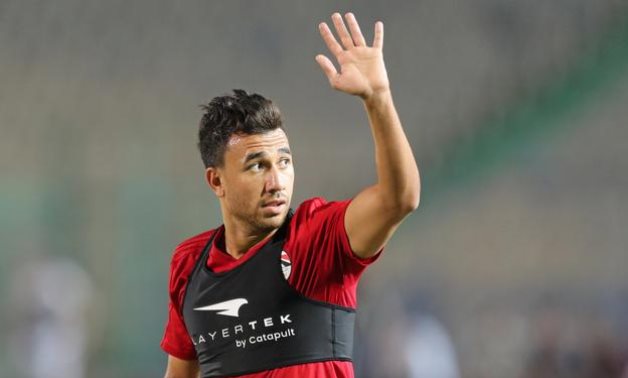 Aston Villa’s Egyptian winger, Mahmoud Hassan Trezeguet, Reuters 