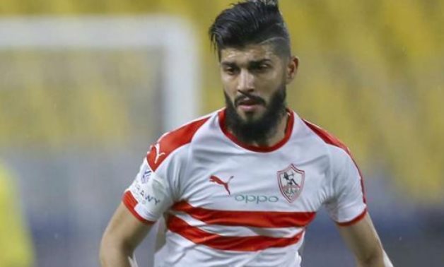File- Zamalek Tunisian midfielder Ferjani Sassi 