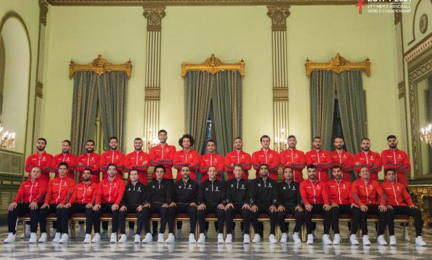 File- Egypt handball national team squad