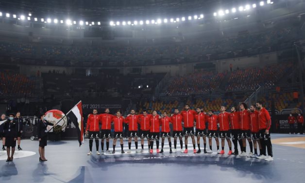 File - Egypt handball national team squad