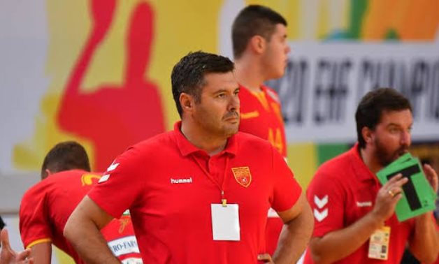 File - North Macedonia coach Danilo Brestovac