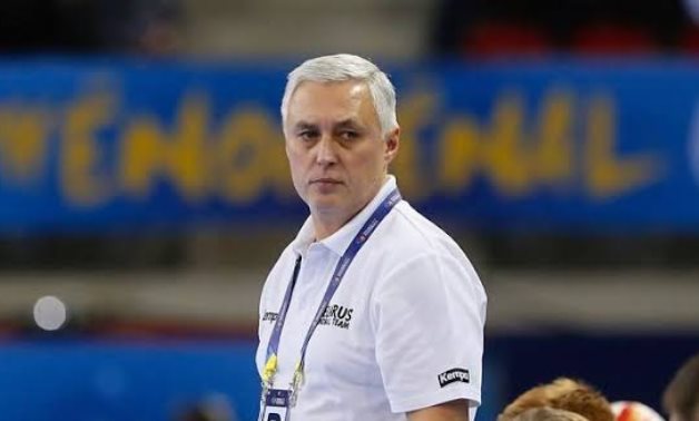 File- Belarus coach Yuri Shevtsov