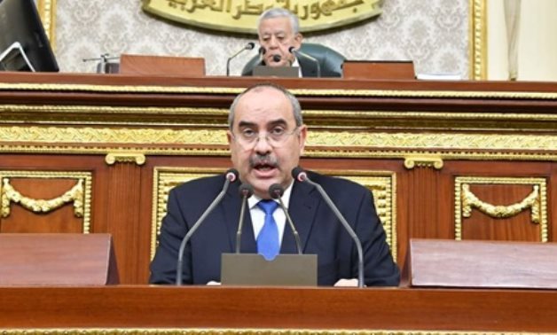 Civil Aviation Minister Mohamed Manar at the House of Representatives on Jan. 26, 2021 