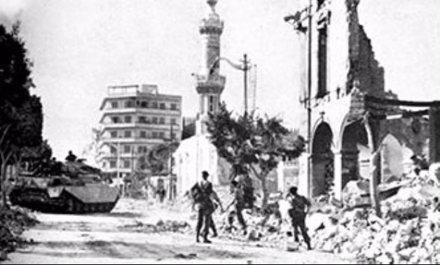 Destruction in one of Egypt's cities during the war with Israel - Social media