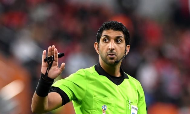 File- Emirati referee Mohamed Abdullah