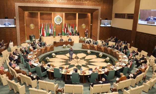FILE – Arab League meeting 