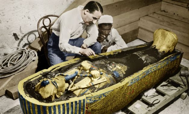 FILE - Howard Carter discovered the tomb of Tutankhamun in 1923 