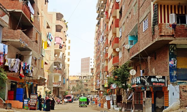 A street in Al-Amal City, formerly Ezbet el-Haggan - Archive