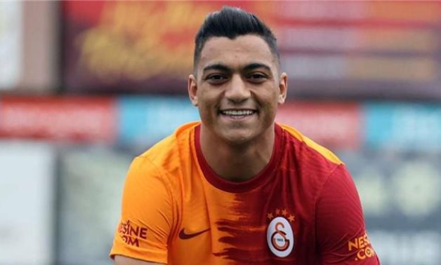 File- Galatasaray Egyptian striker Mostafa Mohamed