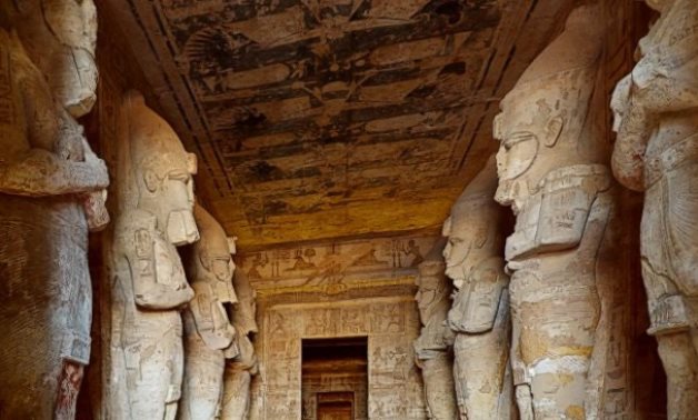 Inside the Temple of Abu Simbel - Picture from video