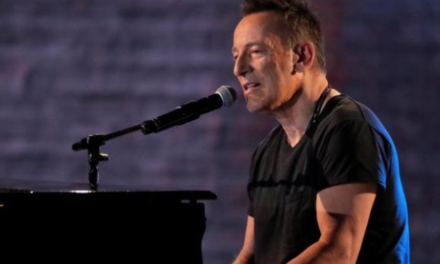 FILE PHOTO: 72nd Annual Tony Awards - Show - New York, U.S., 10/06/2018 - Bruce Springsteen performs. REUTERS/Lucas Jackson