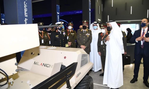 Defense and Military Production Mohamed Zaki in IDEX 2021 – Press Photo 