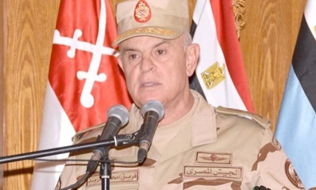  Chief of Staff of the Armed Forces Lieutenant General Mohamed Farid Hegazy - FILE 