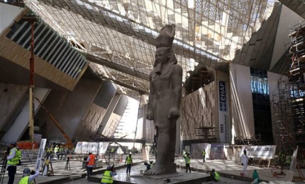 FILE - Grand Egyptian Museum
