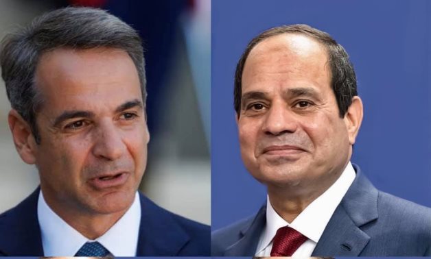 President Abdel Fattah El Sisi makes a phone call with Greek Prime Minister Kyriakos Mitsotakis