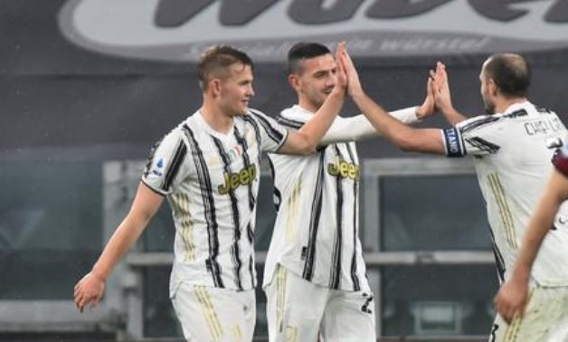 Juventus players, Reuters 