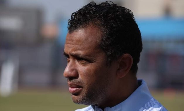 File- Al Ahly’s assistant coach Samy Komsan 