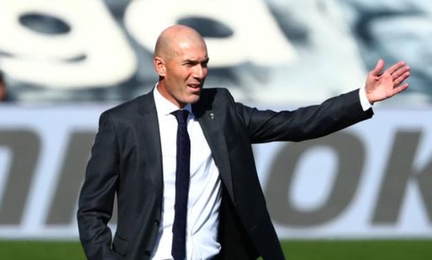 Real Madrid coach Zinedine Zidane, Reuters 