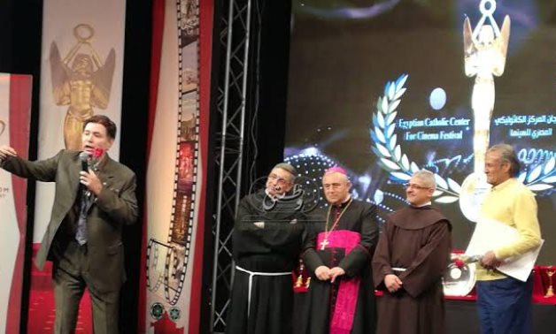 A file photo of one of the the awards ceremonies of Egyptian Catholic Center for Cinema Festival