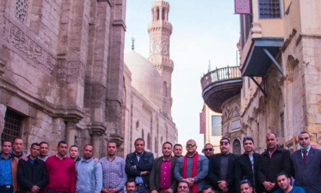 File: Egypt’s Ministry of Tourism& Antiquities organizes training course for a number of workers at Al Moez Street.