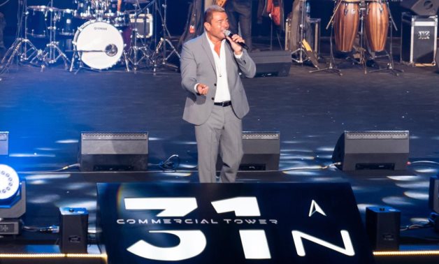 Amr Diab at the launch event of 31 North
