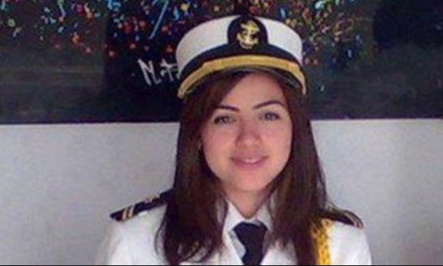 FILE - Egyptian Sea Captain Marwa El Selehdar