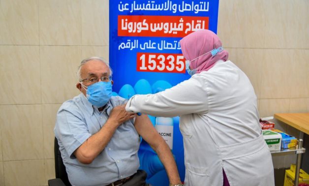 Egypt’s Health Minister Hala Zayed said 1,141 citizens have received the first coronavirus vaccine dose on Thursday – Health Ministry