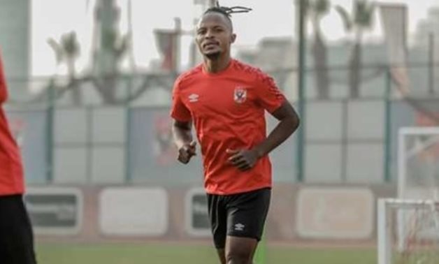 File- Al Ahly's Congolese striker Walter Bwalya