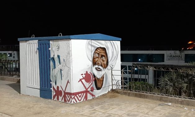 Turning electricity kiosks into art pieces in Aswan
