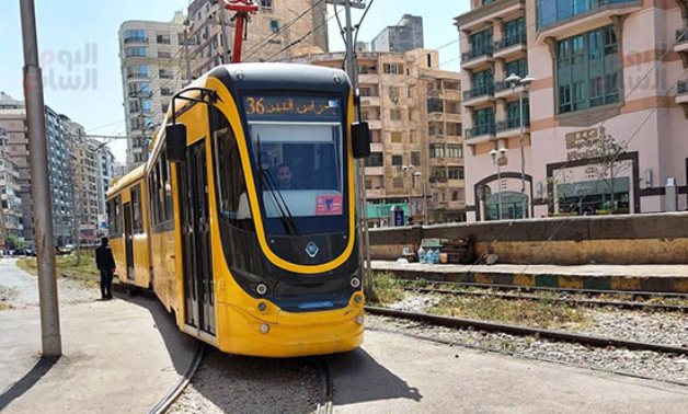 New tram vehicles manufactured in Ukraine and imported to Alexandria