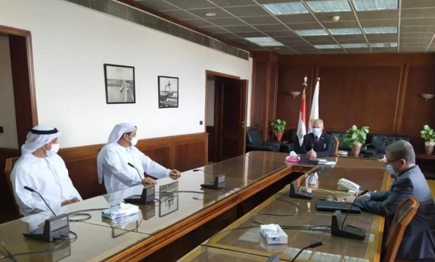 Egypt’s Minister of Water Resources Mohamed Abdel Aati meets with UAE’s Ambassador to Egypt Hamad bin Saied – Egyptian Irrigation Ministry