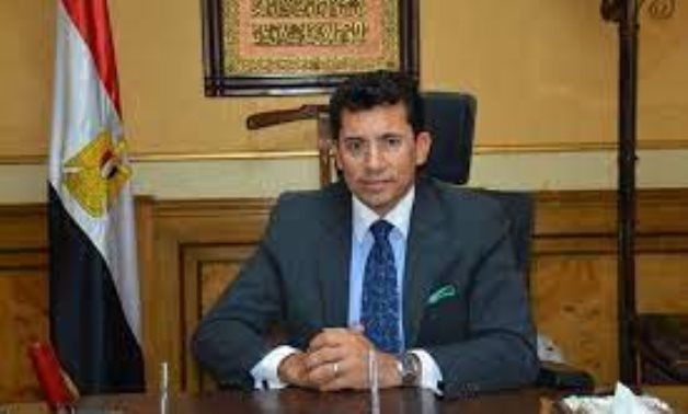 FILE – Minister of Youth and Sports Ashraf Sobhy 