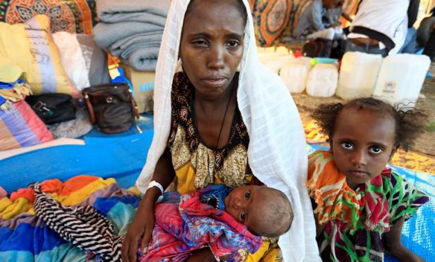 FILE – Ethiopian refugees – Reuters 