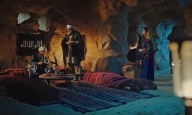 File: A scene from episode 12 of Cairo-Kabul.