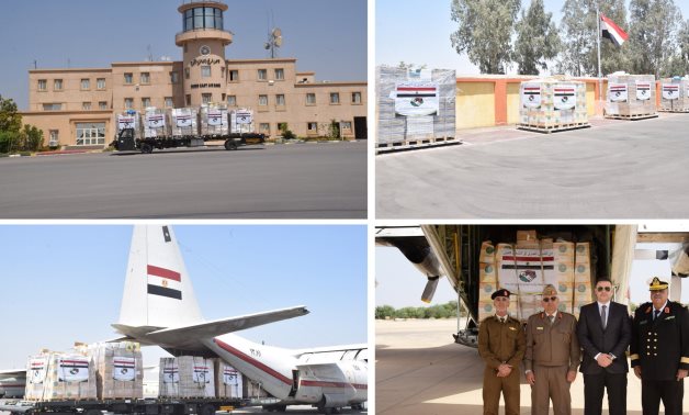 Egypt sends medical aid to Libya- press photo