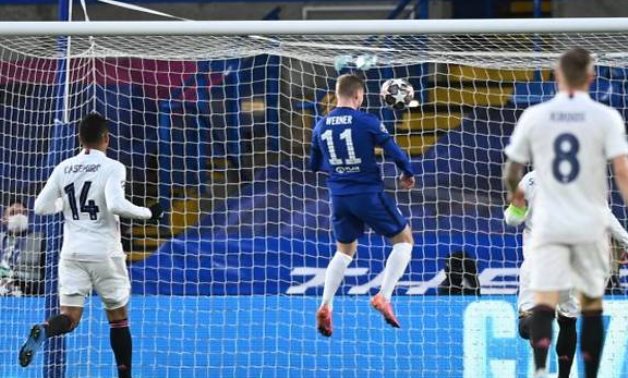 Werner opened the score for Chelsea in the game, Reuters 