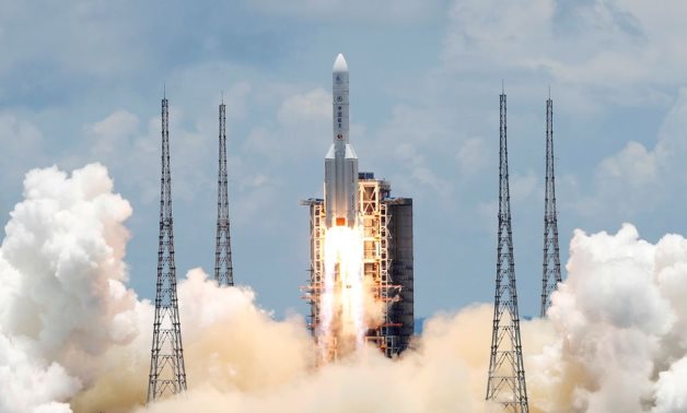 The Long March 5 Y-4 rocket, carrying an unmanned Mars probe of the Tianwen-1 mission, takes off from Wenchang Space Launch Center in Wenchang, Hainan Province, China July 23, 2020. Reuters