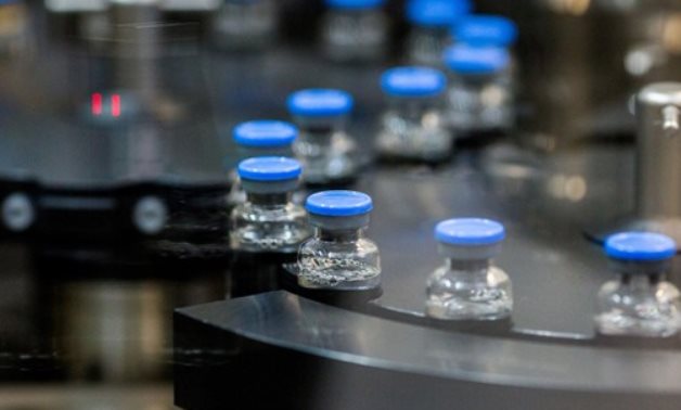 Vials of investigational coronavirus disease treatment drug remdesivir are capped at a Gilead Sciences facility in La Verne, California, U.S. March 18, 2020. Picture taken March 18, Gilead Sciences Inc/ REUTERS